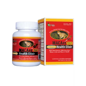 Maca#5 Health Elixir - Viên uống tăng cường sinh lý nam Hộp 60 viên