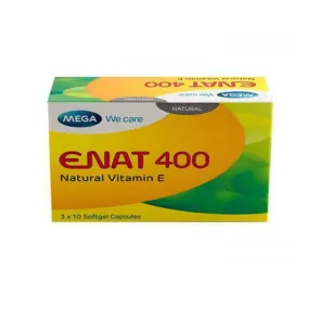 Enat 400 - Bổ sung Vitamin E ngăn ngừa lão hóa Hộp 30 viên