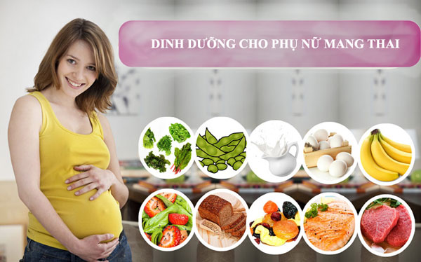Mẹ bầu cần chú ý về chế độ dinh dưỡng hợp lý và đầy đủ