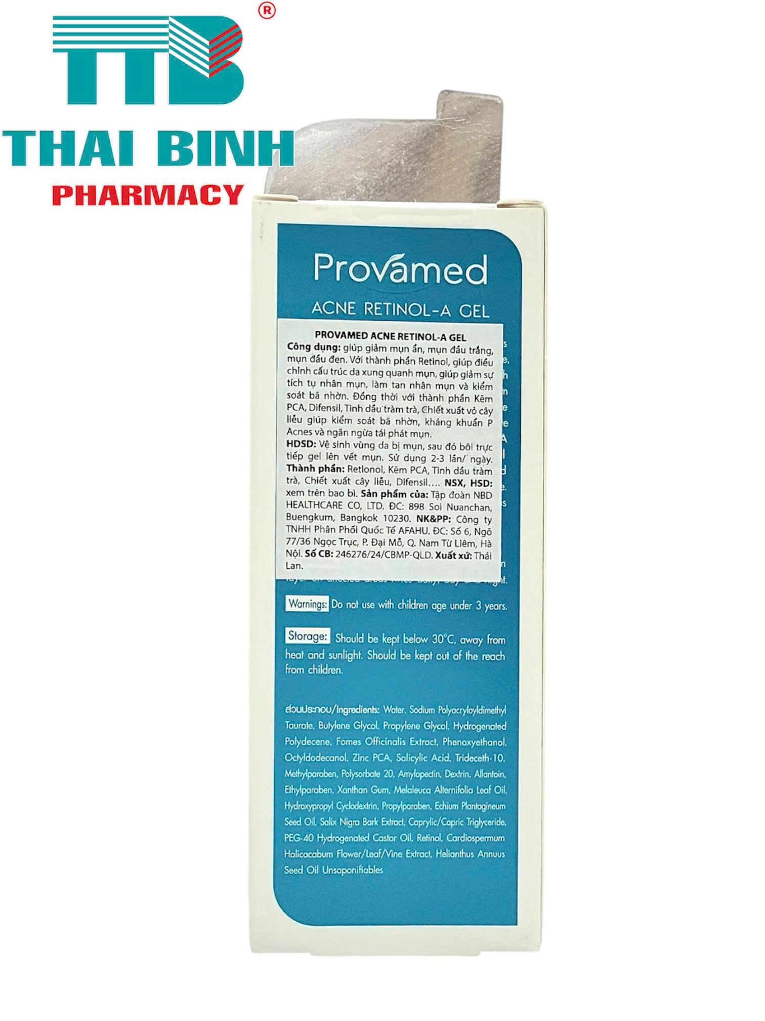 Provamed Acne Retinol-A Gel 10g