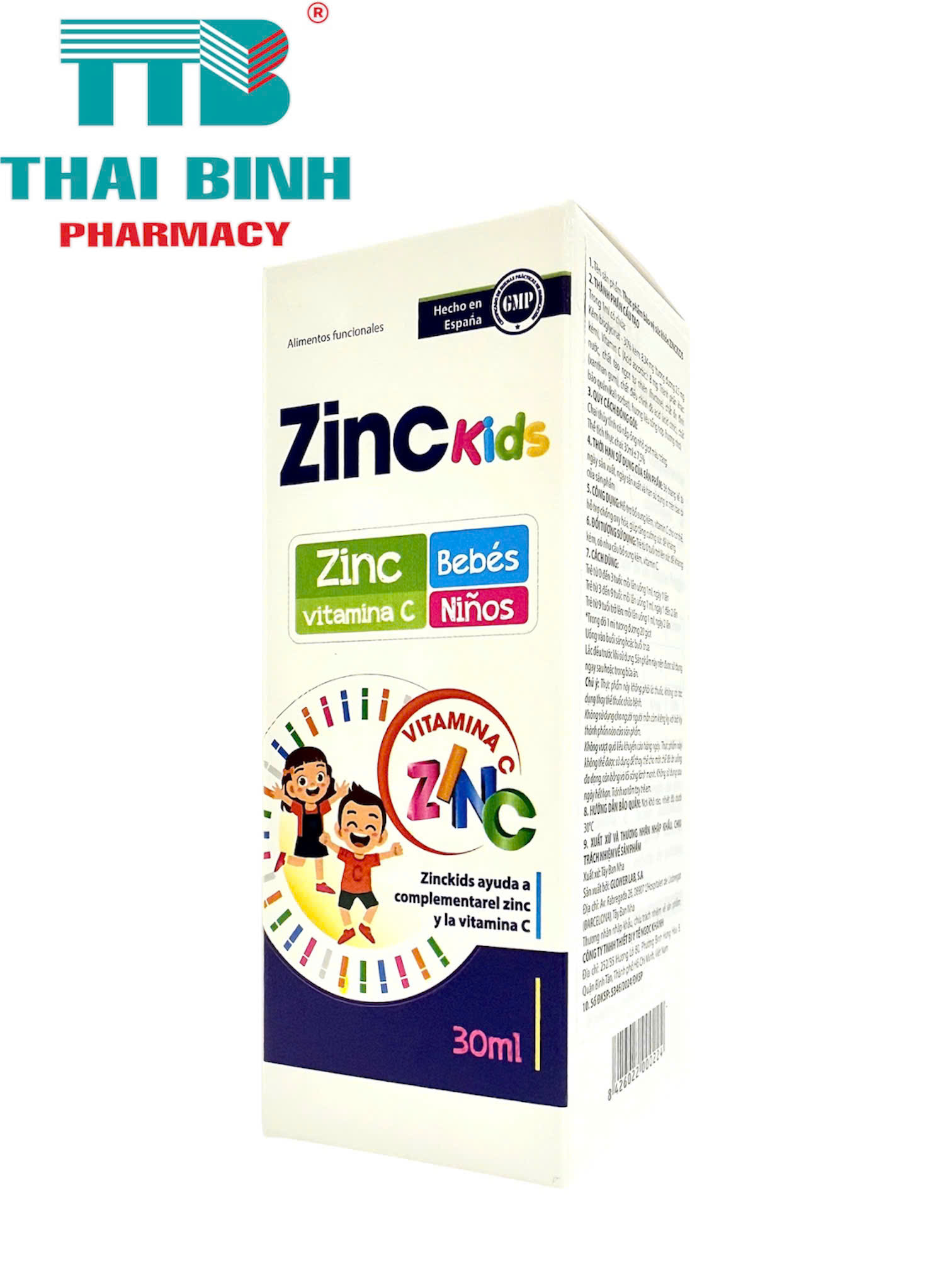 Zinc Kids Drops 30ml BCPharma