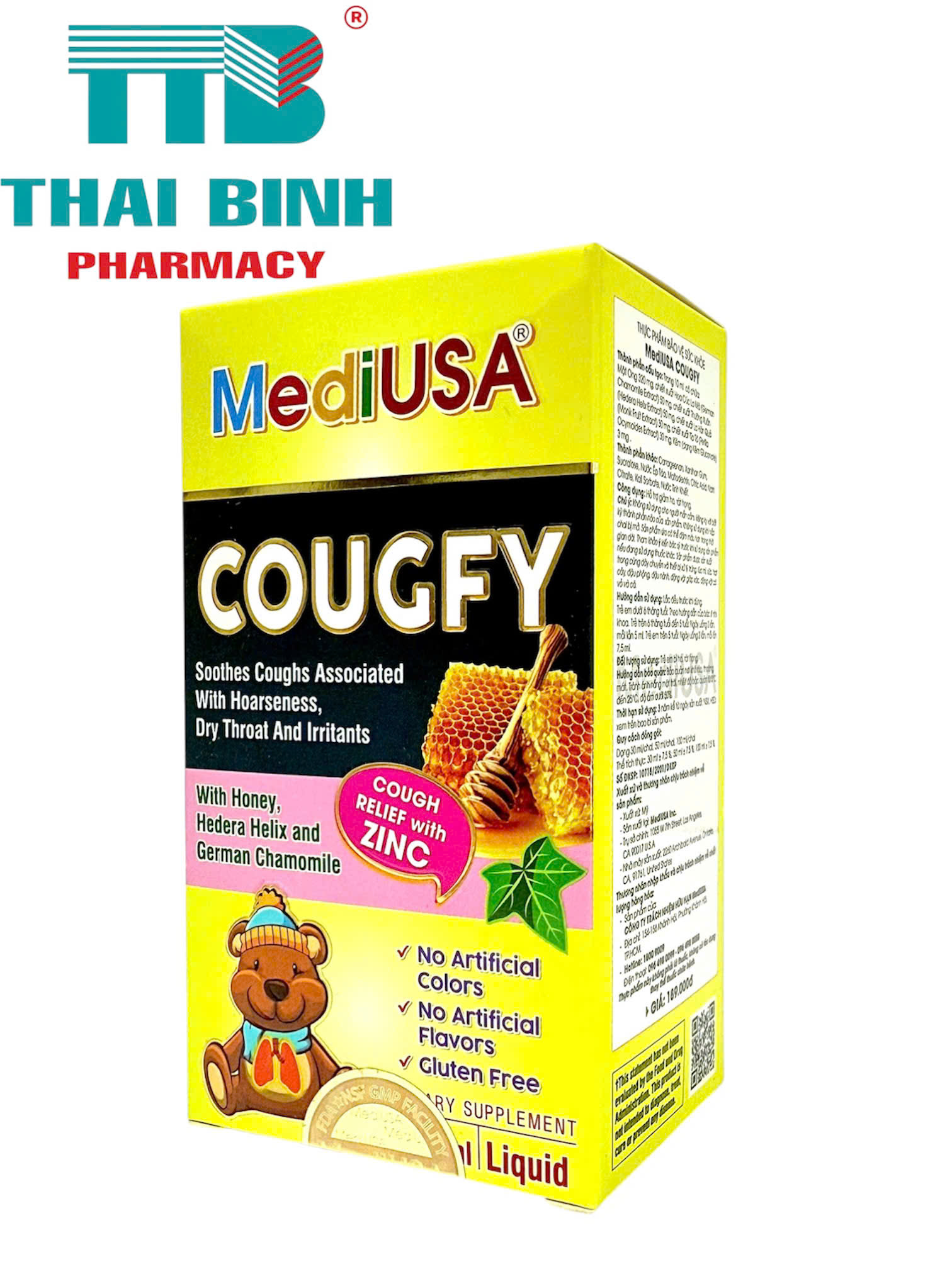 MediUSA Cougfy Drops 100ml