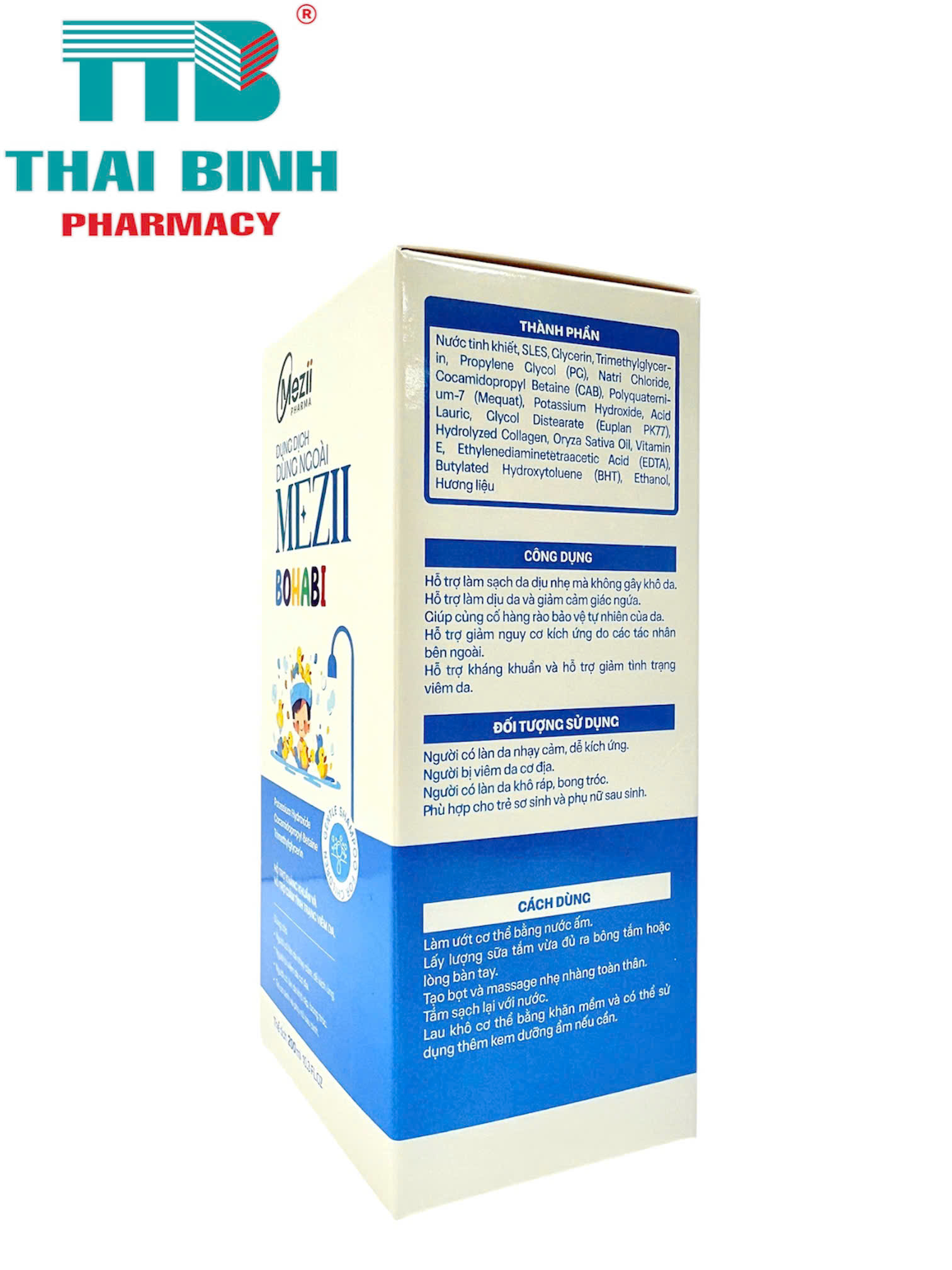 Mezii Bohabi Sữa Tắm 200ml