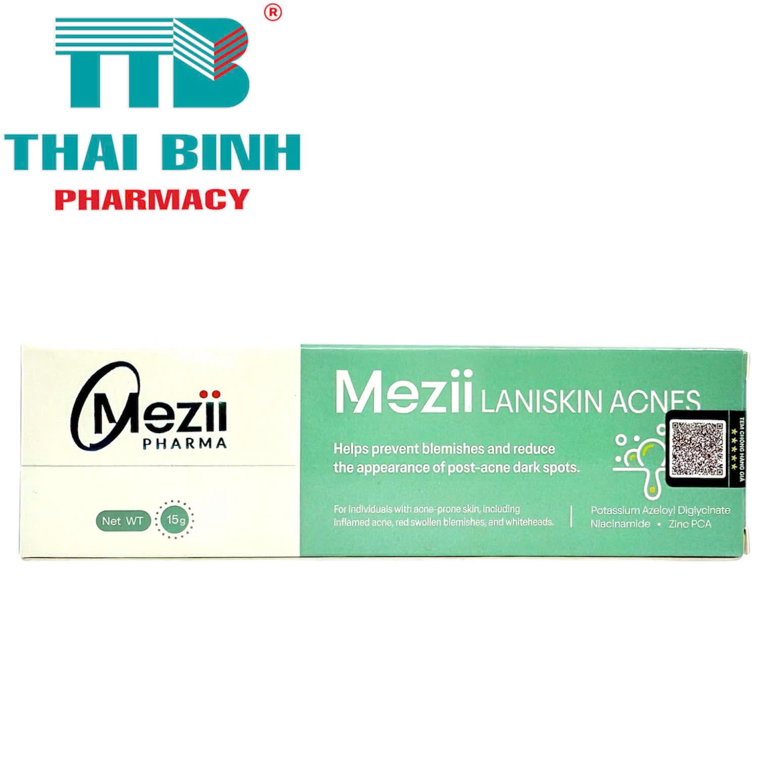 Mezii Laniskin Acnes Gel Trị Mụn 15g