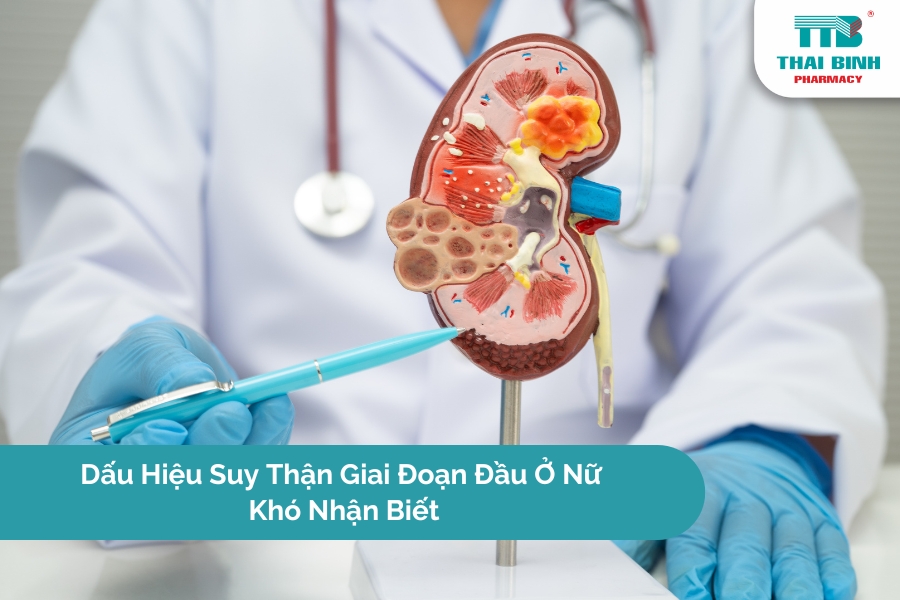 Dấu Hiệu Suy Thận Giai Đoạn Đầu Ở Nữ Khó Nhận Biết