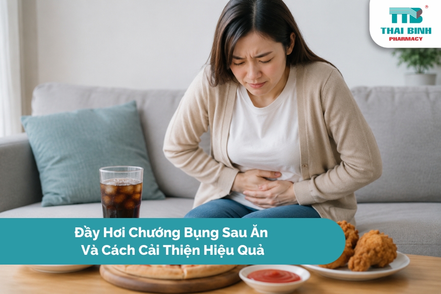 Đầy Hơi Chướng Bụng Sau Ăn Và Cách Cải Thiện Hiệu Quả