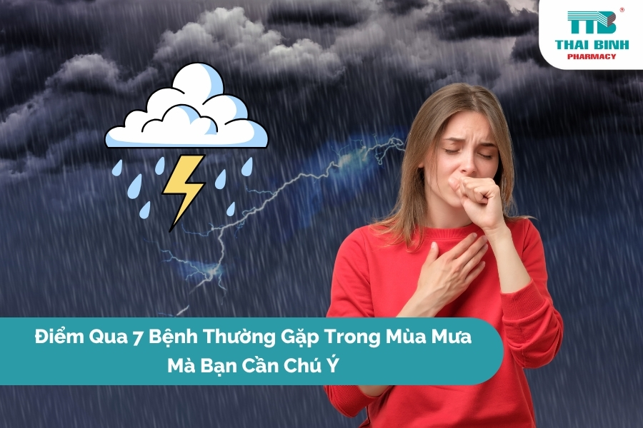 Điểm Qua 7 Bệnh Thường Gặp Trong Mùa Mưa Mà Bạn Cần Chú Ý