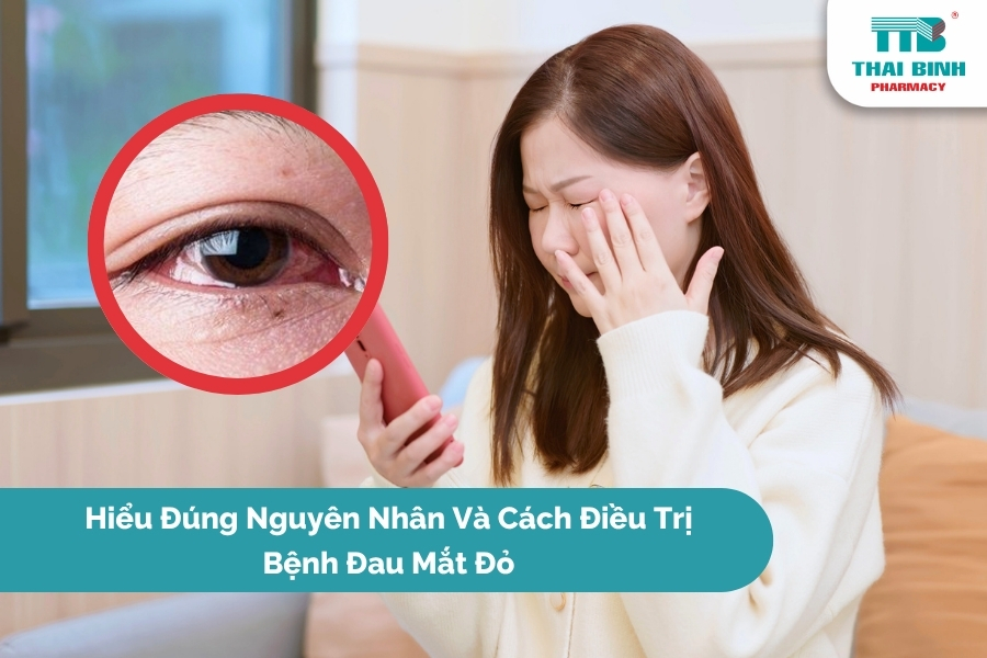Hiểu Đúng Nguyên Nhân Và Cách Điều Trị Bệnh Đau Mắt Đỏ