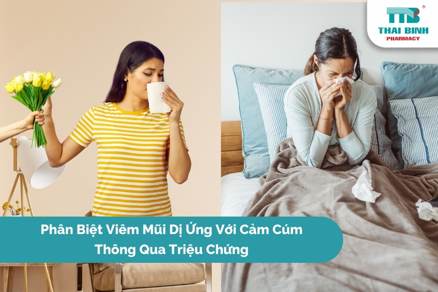 Phân Biệt Viêm Mũi Dị Ứng Với Cảm Cúm Thông Qua Triệu Chứng