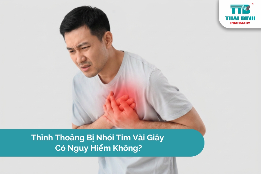 Thỉnh Thoảng Bị Nhói Tim Vài Giây Có Nguy Hiểm Không?