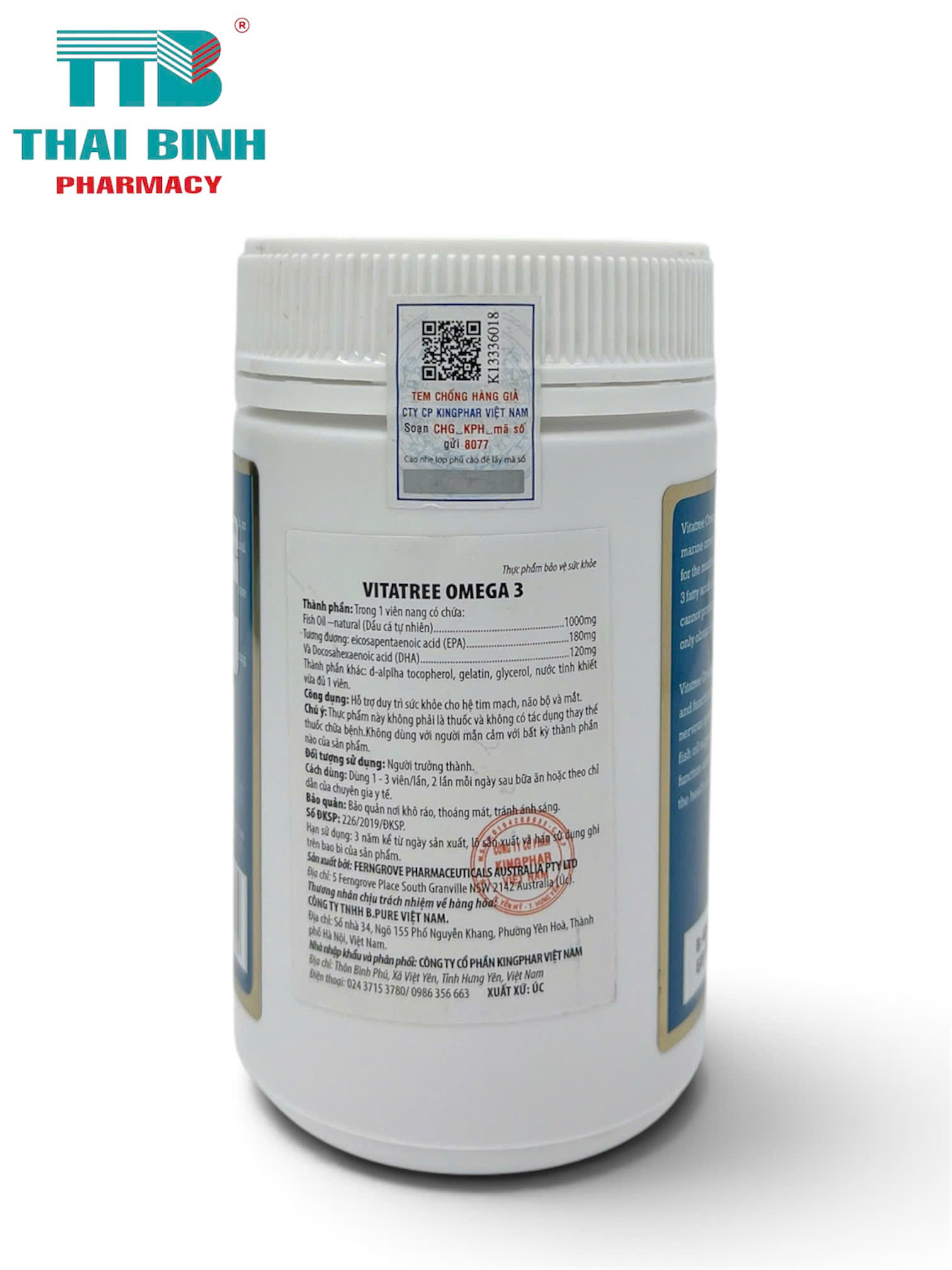 Omega 3 Vitatree H/150v