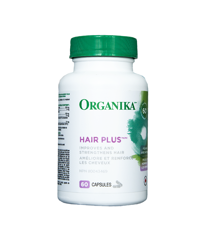 Organika Hair Plus - Ngăn ngừa rụng tóc, làm chậm quá trình tóc bạc sớm Hộp 60 viên