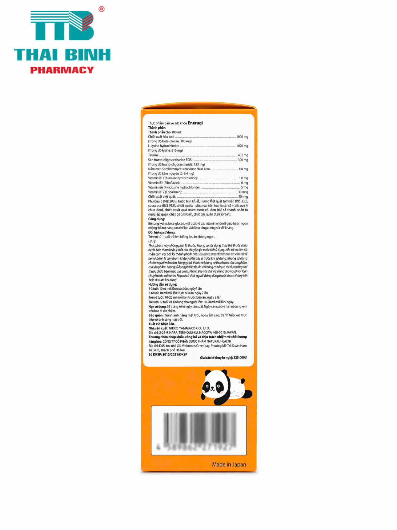 Enerugi Siro 100ml